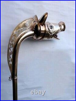 Carnyx of Tintignac Medieval deskford Trumpet Celtic War Horn 2