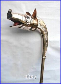 Carnyx of Tintignac Medieval deskford Trumpet Celtic War Horn 2