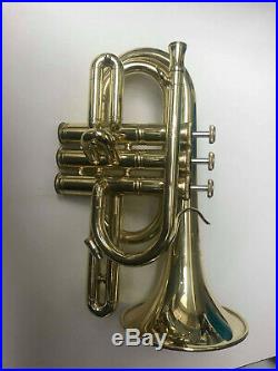 Carol Brass C Pocket Trumpet (Gold Lackered) PT-4000-YLS-C-L