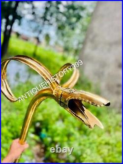 Celtic Serpent Carnyx Deskford War Horn Carnyx Trumpet Horn Snake Version