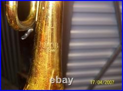 Conn 1000B Bb Trumpet! Plays great-looks acceptable