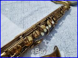 Conn 10M Naked Lady 1952 Tenor Saxophone Vintage Case GREAT SAX GREAT DEAL
