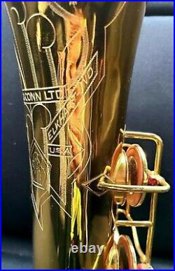 Conn 10M Naked Lady RTH rolled tone holes professional tenor saxophone
