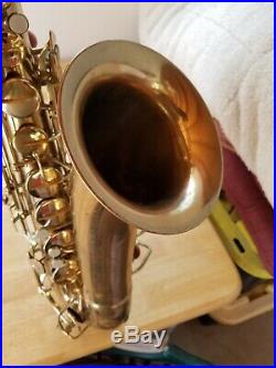 Conn 10m tenor saxophone from 1940s