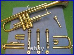 Conn 16B Trumpet Reconditioned Case & Conn 7C MP