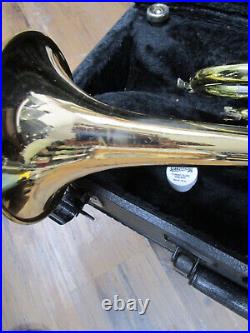 Conn 201BR Trumpet With Case & Mouthpiece Accessories Made In USA