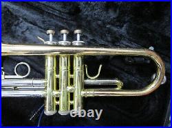 Conn 201BR Trumpet With Case & Mouthpiece Accessories Made In USA