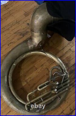 Conn 20K Series Brass BBb Sousaphone 20KSPW Silver Plate withCase 194744510595 OB