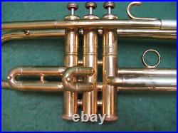 Conn 22B Pro Model Trumpet 1952 Ready to Play Case and Bach Mt Vernon 7C MP