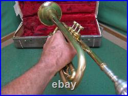 Conn 22B Pro Model Trumpet 1952 Ready to Play Case and Bach Mt Vernon 7C MP