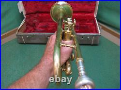 Conn 22B Pro Model Trumpet 1952 Ready to Play Case and Bach Mt Vernon 7C MP