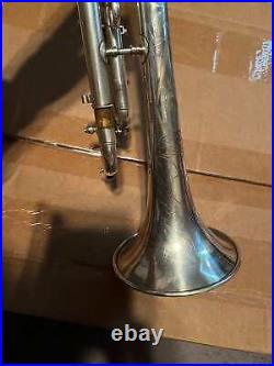 Conn 22B Silver Plated, 1930s Original Case Missing Handle Great Player