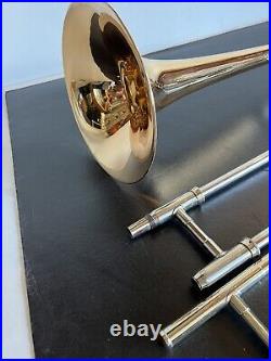 Conn Artis USA Trombone 8/5 bell Overhauled New. Case #217351