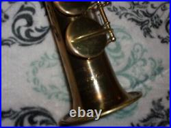 Conn Chu Bb Soprano Sax/Saxophone, Plays Great