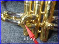 Conn Director Bb Trumpet Beginner Student School Band Case Mouthpiece