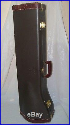 Conn Elkhart IND Vintage 71h rotor bass trombone and Bach case and Mouth piece