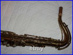 Conn Pre-Chu Tenor Sax/Saxophone, Very Good Reso Pads, Plays Great, Nice