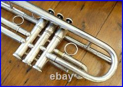 Conn Vintage One 1B-46 Silver Trumpet Used