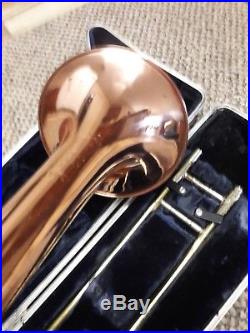 Conn tenor trombone Copper bell