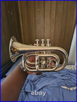Cornet Brass Body with Case & Mouthpiece