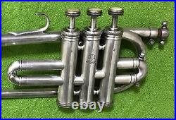 Couesnon Bb Long Bell Piccolo Trumpet c1940s-1950s Belonging to Henry Nowak