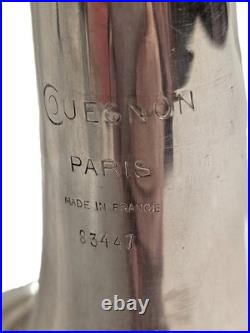 Couesnon France Paris Vintage 1970s Bb Inverted Lead Pipe Silver Plated Trumpet
