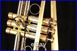 Custom Brasspire 916 Heavy trumpet with Dizzy bell Lot 119