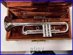 Custom Crafted Olds Ultrasonic Model Silver Bb Trumpet