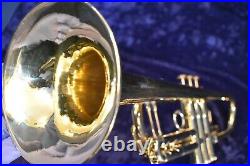 Custom Vincent Bach Stradivarius Model 37 Trumpet in C(229 with37 bell) withCase, Mpc