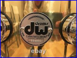 DW Collector's Series 5.5x14 Polished Bell Brass Snare withChrome Hardware