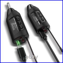 EASTERN MUSIC Wireless Saxophone Microphone UHF Instrument Mic for Live Stage