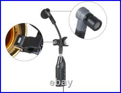 EASTERN MUSIC Wireless Saxophone Microphone UHF Instrument Mic for Live Stage