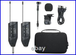 EASTERN MUSIC Wireless Saxophone Microphone UHF Instrument Mic for Live Stage