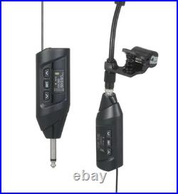 EASTERN MUSIC Wireless Saxophone Microphone UHF Instrument Mic for Live Stage