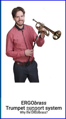 ERGObrass Trumpet Support System + Telescopic Floor Extension Set NEW