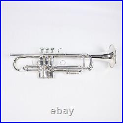 E-Benge #2 Resno-Tempered Bell Custom Built Silver Trumpet ULTRASONIC CLEAN
