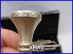 E. Benge Resno-Tempered Bell Trumpet CG 1981 Silver Plate (. 468)