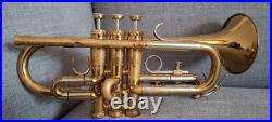 Early Rare GETZEN USA Mod. 391 Eb/D Soprano Trumpet No. K9382 year-1966 E-flat/D