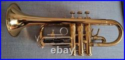 Early Rare GETZEN USA Mod. 391 Eb/D Soprano Trumpet No. K9382 year-1966 E-flat/D