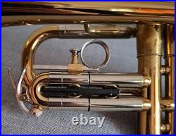 Early Rare GETZEN USA Mod. 391 Eb/D Soprano Trumpet No. K9382 year-1966 E-flat/D