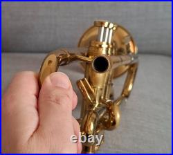 Early Rare GETZEN USA Mod. 391 Eb/D Soprano Trumpet No. K9382 year-1966 E-flat/D