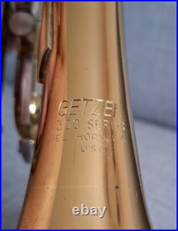 Early Rare GETZEN USA Mod. 391 Eb/D Soprano Trumpet No. K9382 year-1966 E-flat/D