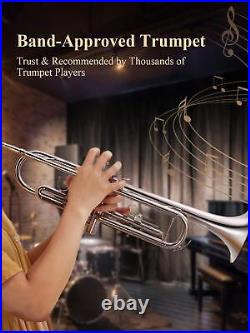 Eastar Bb beginner standard trumpet band performing brass instruments