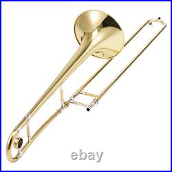 Eastar ETB-330 Bb Tenor Slide Trombone B Flat Brass Plated With Case Mouthpiece