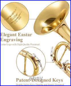 Eastar ETR-380 Bb Standard Trumpet With Hard Case Cleaning Kit 7C Mouthpiece