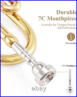 Eastar ETR-380 Bb Standard Trumpet With Hard Case Cleaning Kit 7C Mouthpiece