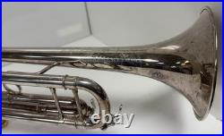 Eastman ETR520G Silver Plated Intermediate Trumpet with Vincent Bach 5C Mouthpiece