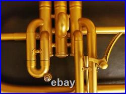 Eclipse Flugelhorn in Brushed Gold Lacquer Finish