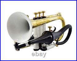 Eco Cornet Bb Pitch White With Hard Case & Mouthpiece