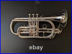 Elite Silver Custom Cornet